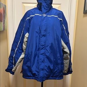 Sims snowboarding Blue and Gray Men's Jacket